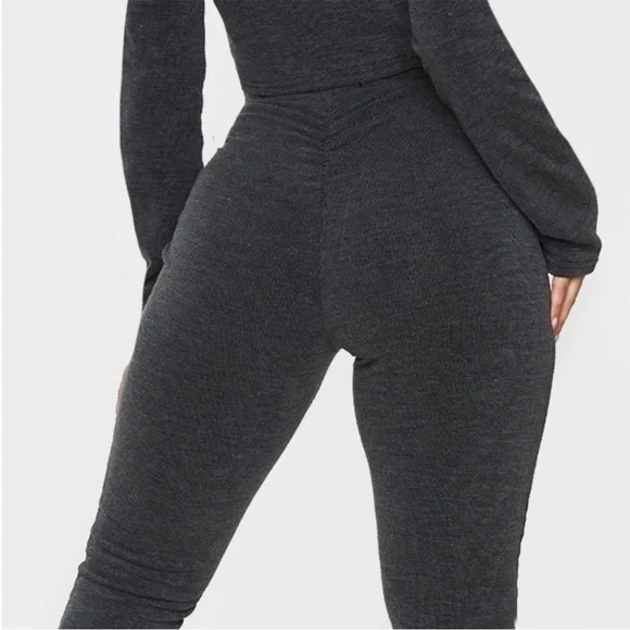 PLT Shape Gray Ribbed Set - Picture 6 of 16